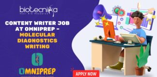 Content Writer Job at Omniprep – Molecular Diagnostics Writing