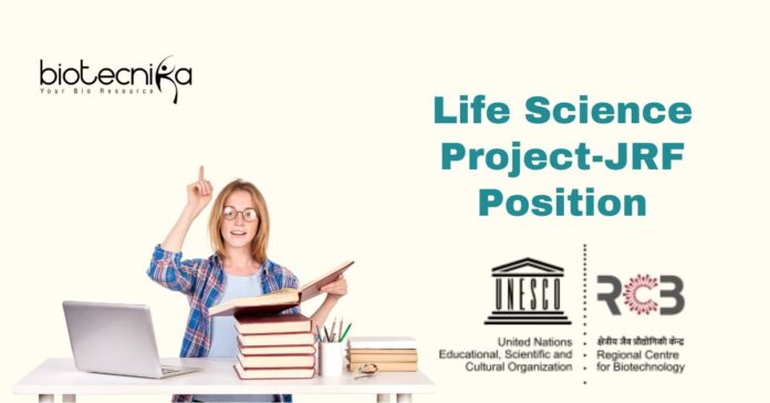 Life Science Project-JRF Position