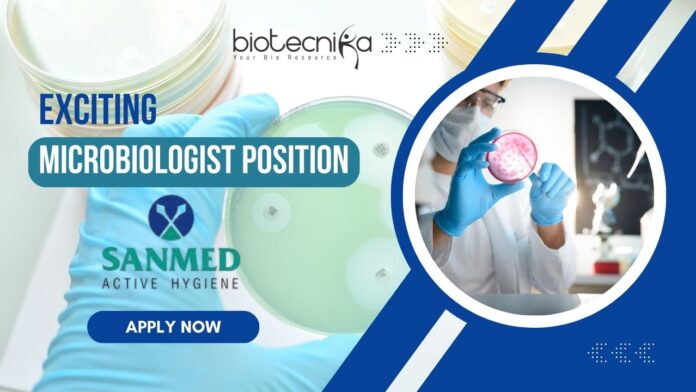 Microbiologist Position at Sanmed Healthcare