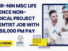 ICMR-NIN Life Science Non-Medical Project