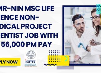 ICMR-NIN Life Science Non-Medical Project
