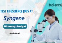 Syngene Bioassay Analyst Vacancies For Biotech & Biochem, Apply Online