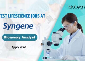 Syngene Bioassay Analyst Vacancies For Biotech & Biochem, Apply Online