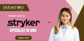 Biotechnology jobs at Stryker