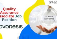 Quality Assurance Associate Job Position