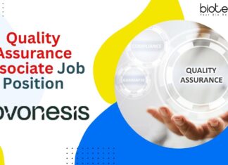 Quality Assurance Associate Job Position