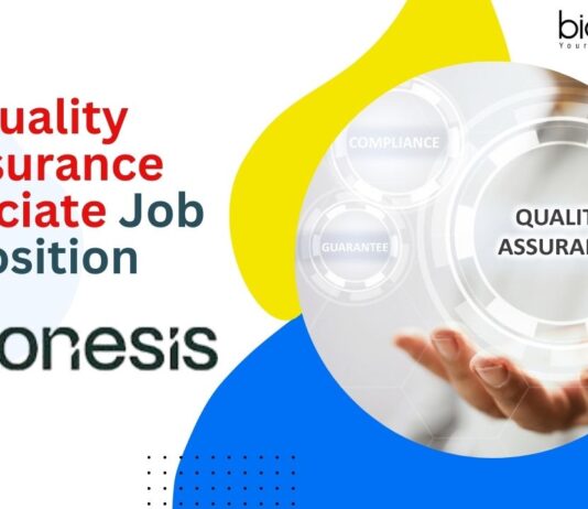 Quality Assurance Associate Job Position