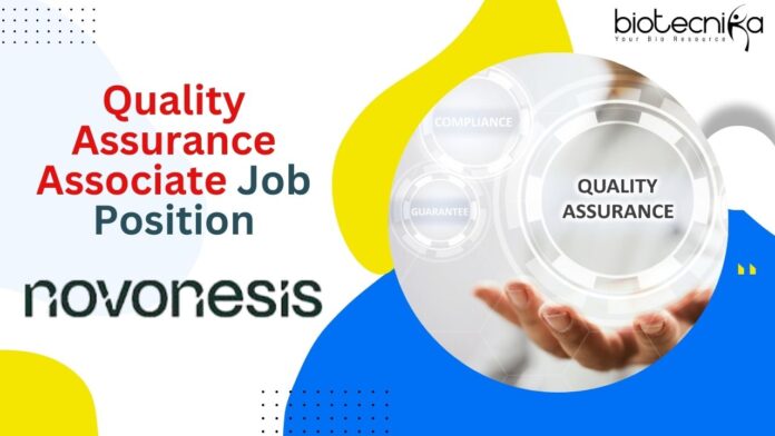 Quality Assurance Associate Job Position