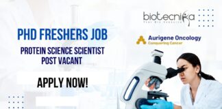 Job Opportunity at Aurigene Oncology