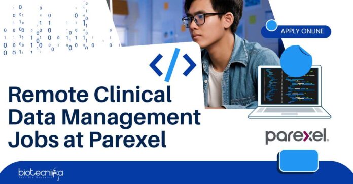 Remote CDM Jobs at Parexel