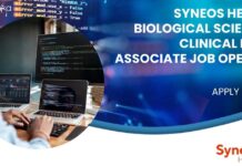 Syneos Health CDA Job Opening