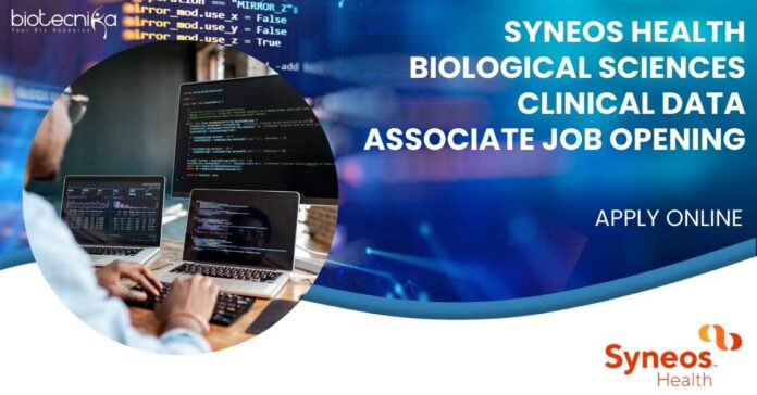 Syneos Health CDA Job Opening