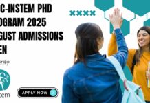 BRIC-inStem PhD Program 2025 Admissions Open