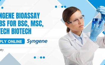 Syngene Bioassay Jobs
