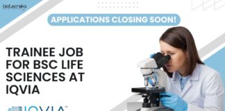 IQVIA Trainee Job BSc Life Sciences