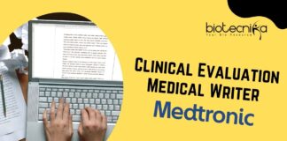 Clinical Evaluation Medical Writer Job at Medtronic – Apply Now