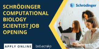 Schrödinger Computational Biology Scientist Job