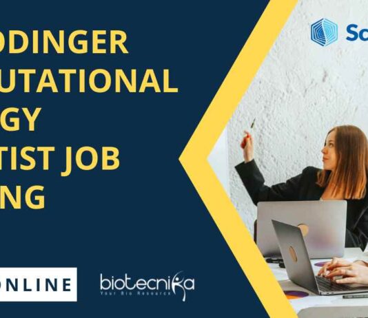 Schrödinger Computational Biology Scientist Job