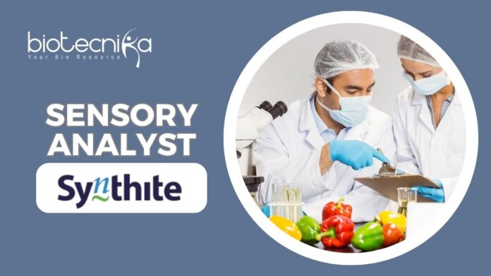 Sensory Analyst Job at Synthite Industries – Apply Now