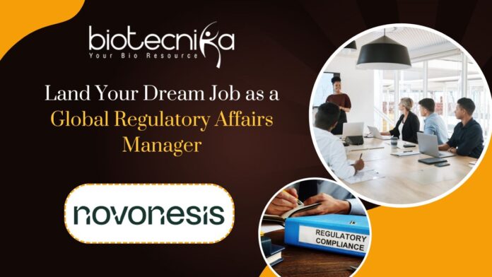 Regulatory Affairs Manager - Novonesis
