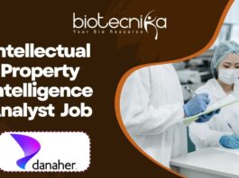 IP Analyst Job at Danaher Corporation, Apply Now!