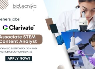 Freshers jobs at Clarivate