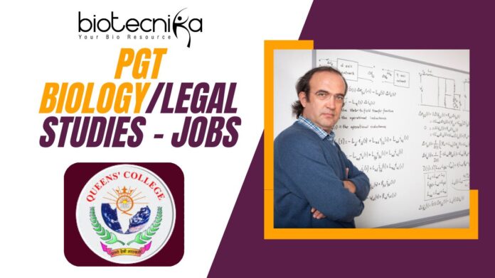 PGT Biology/Legal Studies - Jobs
