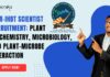 CSIR-IHBT Scientist Recruitment Plant Biochemistry, Microbiology, and Plant-Microbe Interaction