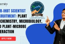 CSIR-IHBT Scientist Recruitment Plant Biochemistry, Microbiology, and Plant-Microbe Interaction