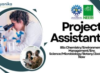 CSIR-NEERI: Project Assistant- II – BSc Microbiology Apply Now CSIR-NEERI Project Assistant- II - BSc ChemistryEnvironmental ManagementEnv. ScienceMicrobiologyBotanyZoology Apply Now