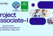 CSIR-NEERI: Project Associate Job For Biotech, Microbiology – Apply Now CSIR-NEERI Project Associate-I - Environmental ScienceBiotechnologyMarine Biology MScBTech Apply Now