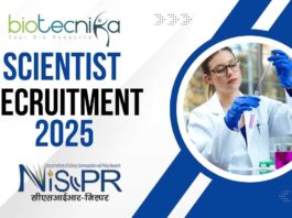 CSIR-NIScPR Scientist Recruitment 2025 – Apply Now!