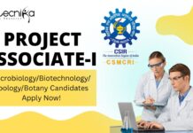 CSMCRI Life Science Project Vacancies For BSc, MSc & PhD Life Sciences - Apply Now