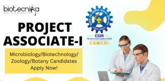 CSMCRI Life Science Project Vacancies For BSc, MSc & PhD Life Sciences - Apply Now