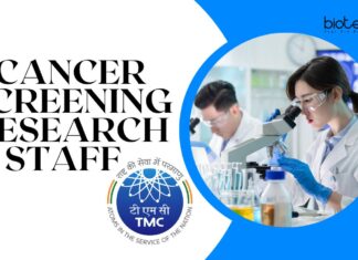 TATA Memorial Centre: Cancer Screening Research Staff. Apply Now!