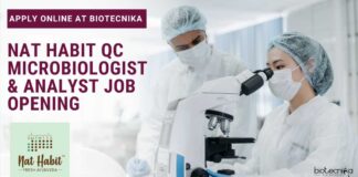 Nat Habit QC Microbiologist & Analyst Job Opening