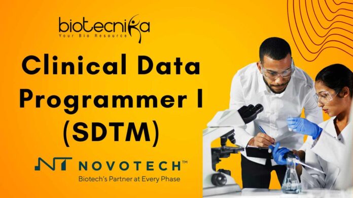 Clinical Data Programmer I (SDTM) Job at Novotech – Apply Now!