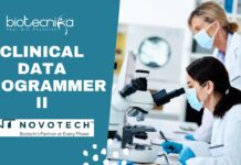 Novotech Hiring Clinical Data Programmer II – Latest Life Science Jobs In 2025 – Apply Now! Clinical Data Programmer II – Novotech Hiring Now Apply Today