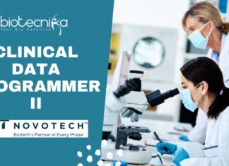 Novotech Hiring Clinical Data Programmer II – Latest Life Science Jobs In 2025 – Apply Now! Clinical Data Programmer II – Novotech Hiring Now Apply Today