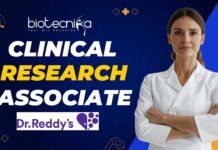 Clinical Research Associate Job at Dr. Reddy’s Apply Now
