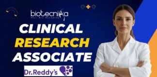 Clinical Research Associate Job at Dr. Reddy’s Apply Now
