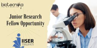 Microbiology JRF Job at IISER Tirupati - Apply Now!
