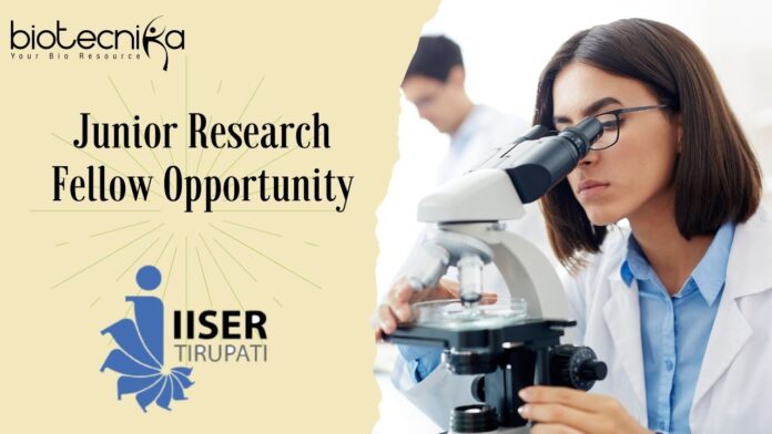 Microbiology JRF Job at IISER Tirupati - Apply Now!