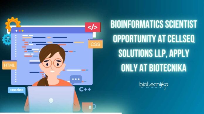 Bioinformatics Scientist Job at CellSeq Solutions LLP