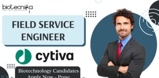 Cytiva Field Service Engineer - Biotechnology Candidates Apply Now - Pune