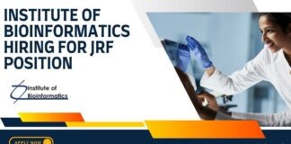 Institute of Bioinformatics Hiring For JRF Position