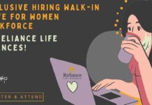 Exclusive Hiring Walk-in drive for Women Workforce at Reliance Life Sciences! Register & Attend Reliance Life Sciences Walk-in-Drive Women