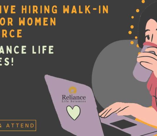 Reliance Life Sciences Walk-in-Drive Women