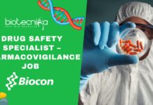 Exciting Opportunity at Biocon Biologics | Drug Safety Specialist | Apply Now! Drug Safety Specialist – Pharmacovigilance Job at Biocon Biologics