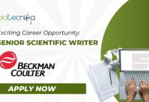 Exciting Career Opportunity: Senior Scientific Writer Job at Beckman Coulter Life Sciences- Apply Today Exciting Career Opportunity: Senior Scientific Writer Job at Beckman Coulter Life Sciences- Apply Today